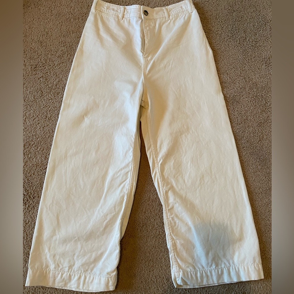 Free People wide leg crop